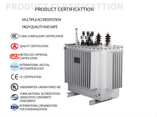 500kva oil immersed transformer  for bangladesh