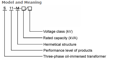 oil immersed transformer