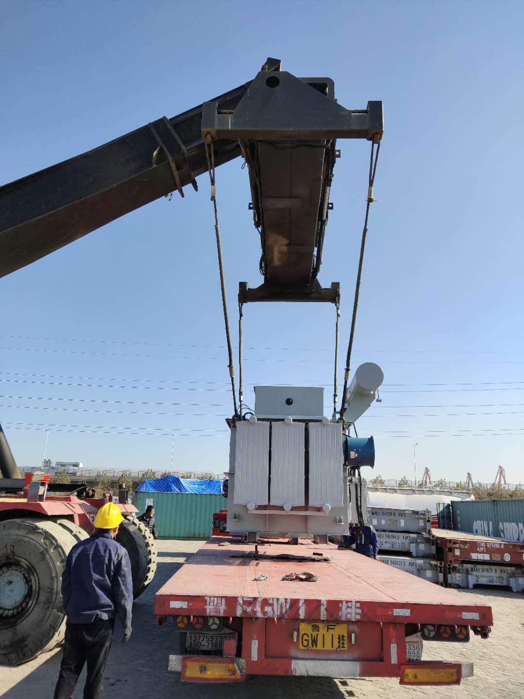  4500kva oil transformer exported to Indonesia