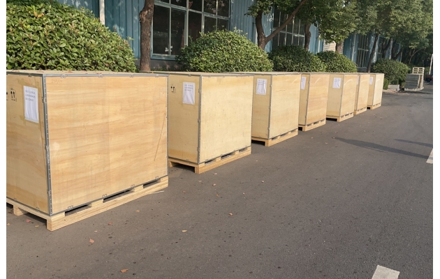 A batch of 630kva transformers delivered on time
