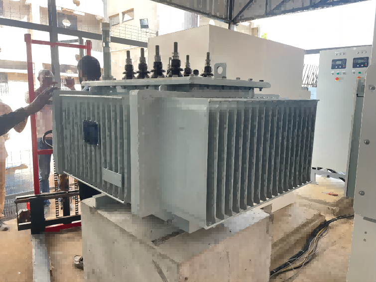Transformer installation completed for Nigerian customer