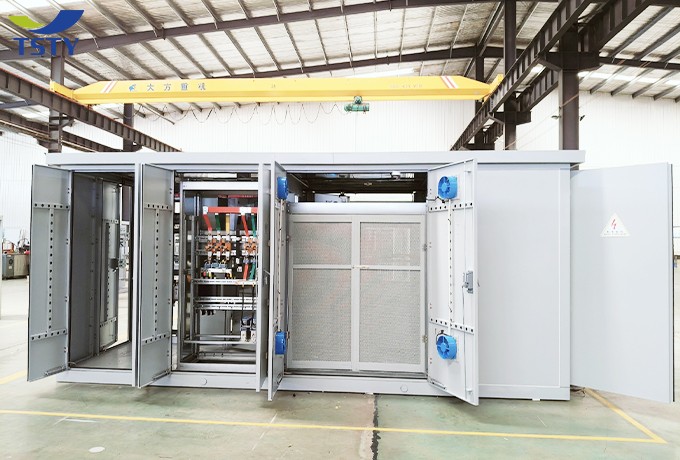 Substation For Wind and Solar Energy