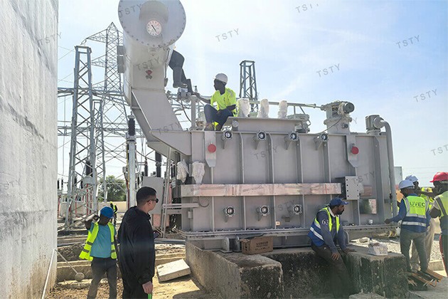 Photovoltaic Project 20MVA Transformer Installation