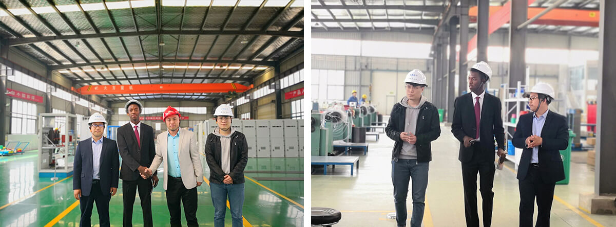 Overseas partner’s visit to our factory